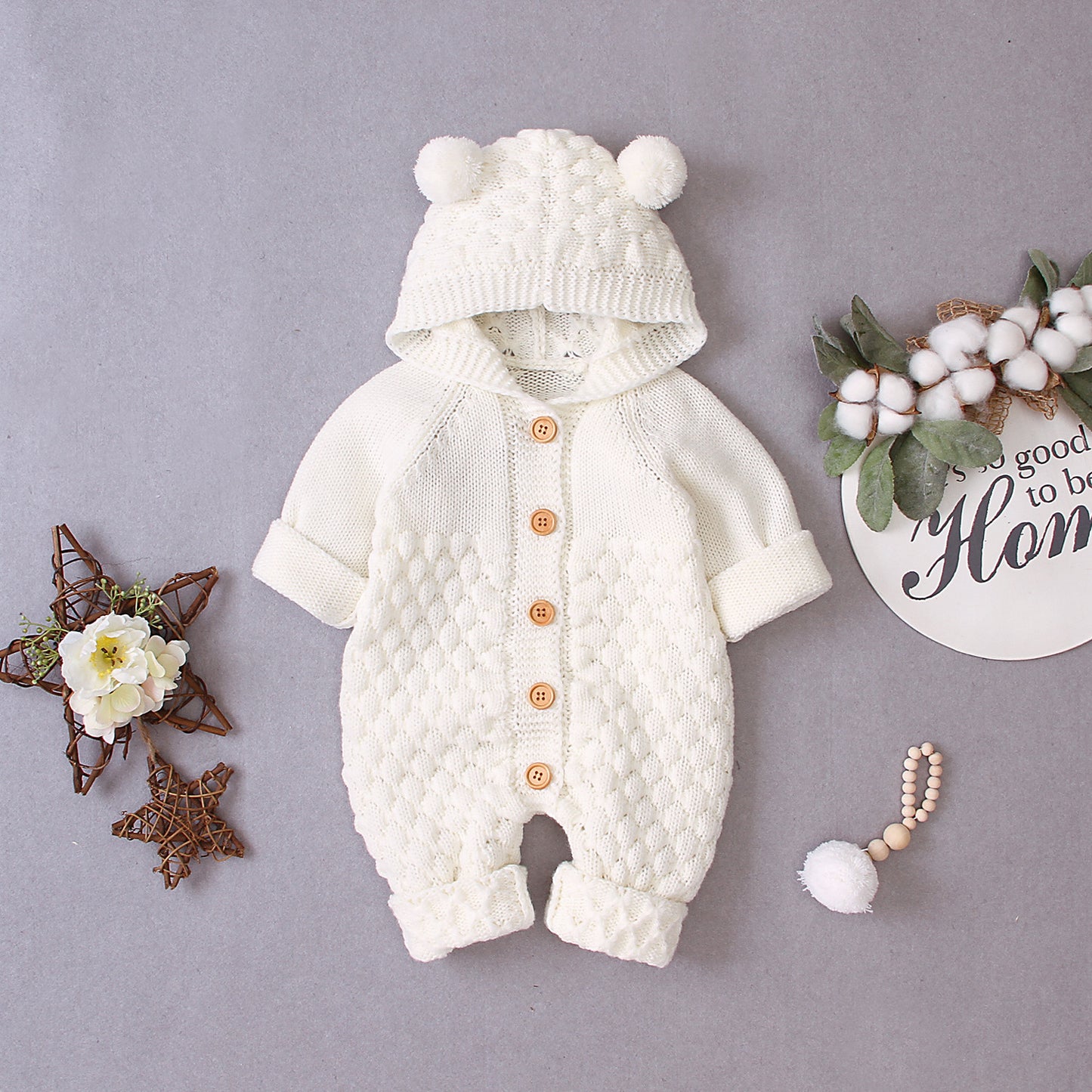 Combinaison à Capuche en Tricot – Combinaison Femme Confortable et Stylée