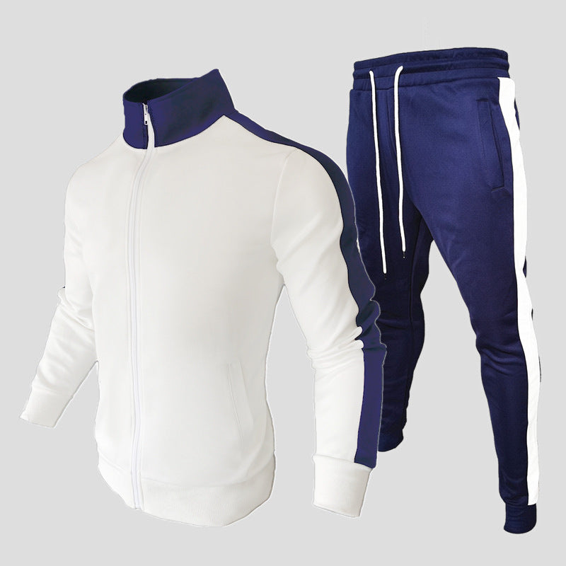 Pull Homme Sport Casual à Col Montant – Manches Longues Confort Quotidien