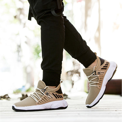 Baskets Homme Respirantes en Mesh – Sneakers de Sport Légères et Confortables