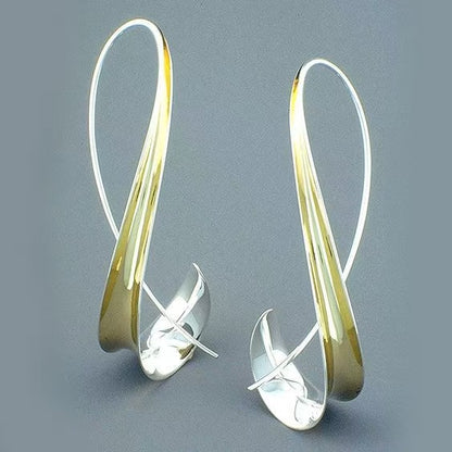 Boucles d’Oreilles Femme Géométriques Rétro
