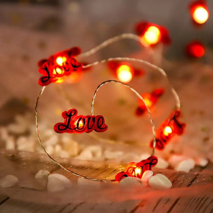 Lampe Décorative Saint-Valentin – Rose d’Amour LED, Lumière d’Ambiance Romantique