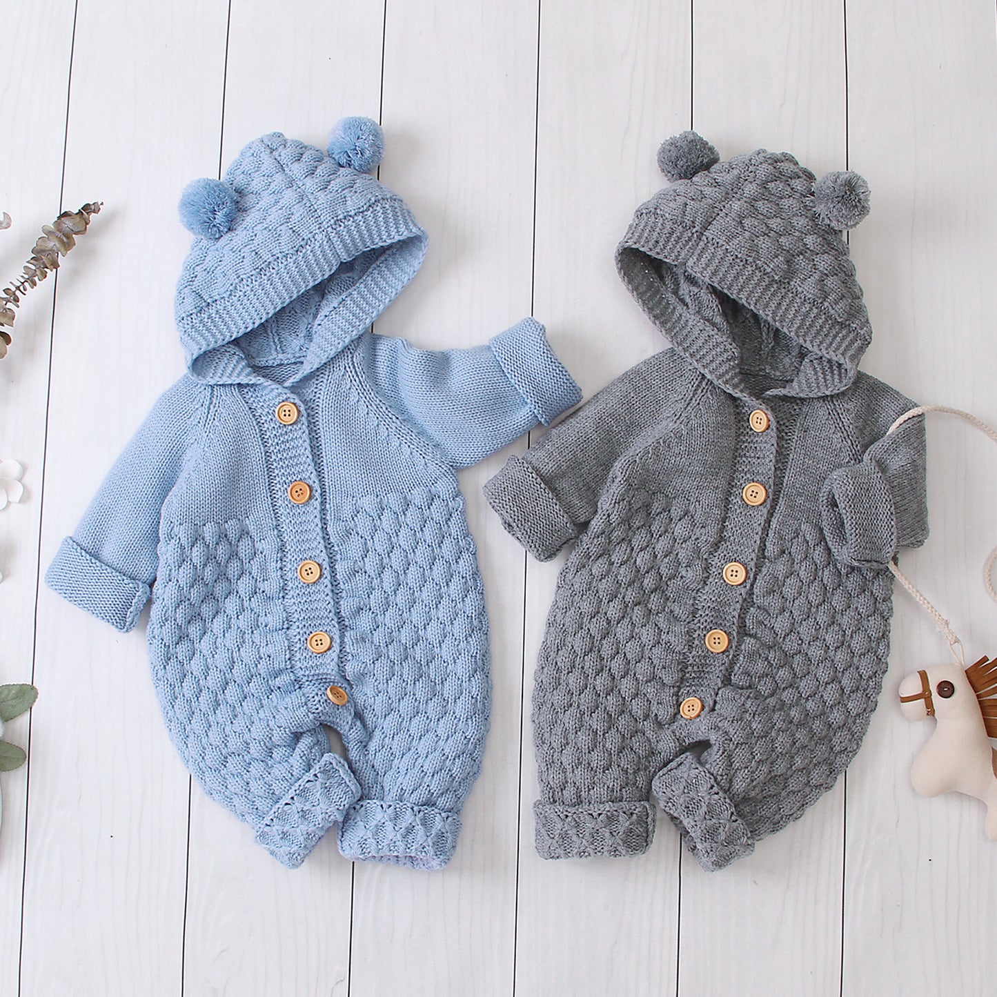 Combinaison à Capuche en Tricot – Combinaison Femme Confortable et Stylée