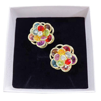 Boucles d’Oreilles Femme Fleur Délicate