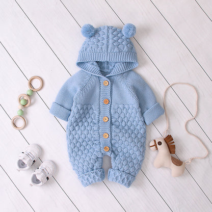 Combinaison à Capuche en Tricot – Combinaison Femme Confortable et Stylée