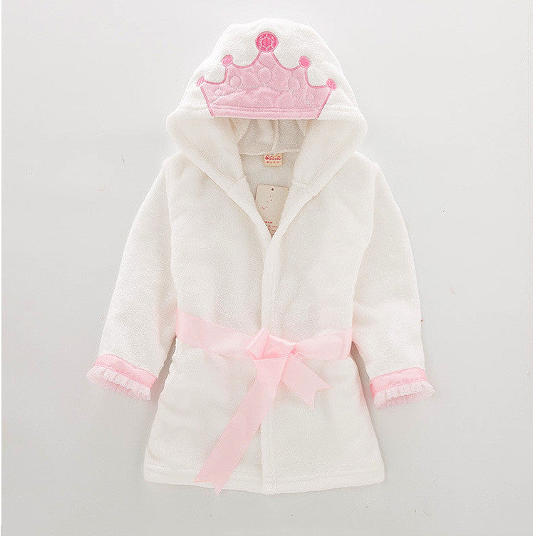 Peignoir de Bain Bébé en Flanelle – Doux, Chaud et Confortable pour Enfants