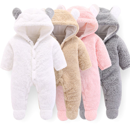 Combinaison Bébé Barboteuse – Tenue Nouveau-Né Confortable