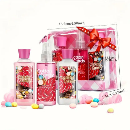 Coffret Spa Parfumé – 3 Soins Bain & Corps en Format Voyage.