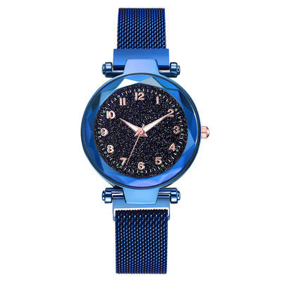 Montre Quartz Femme – Cadran Lumineux “Ciel Étoilé