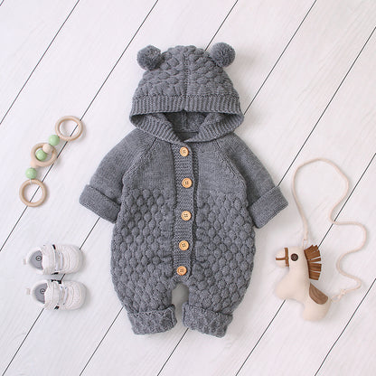 Combinaison à Capuche en Tricot – Combinaison Femme Confortable et Stylée