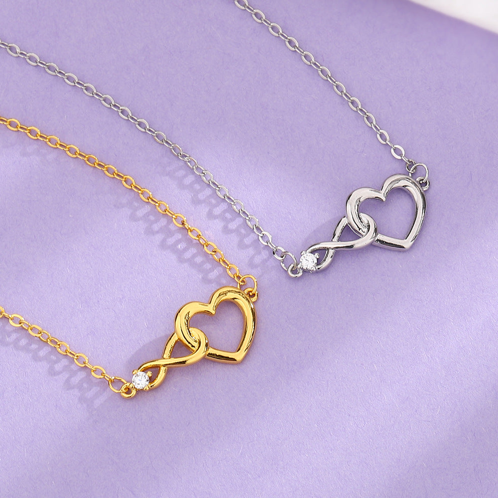 Bracelet Cœur Femme Romantique – Bijou Élégant Saint-Valentin | NovelKay
