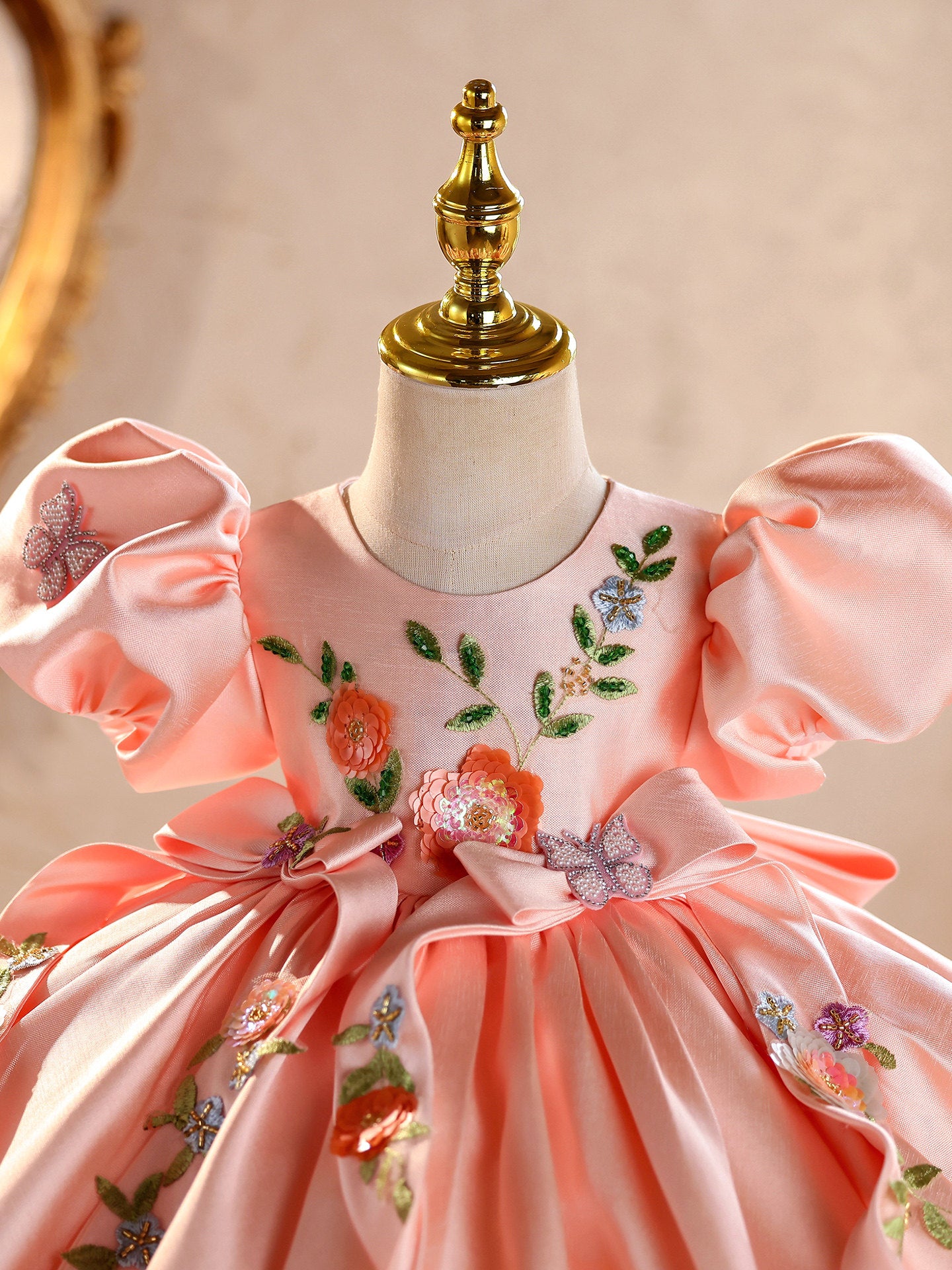 Robe Princesse Élégante pour Enfant – Costume de Scène & Anniversaire