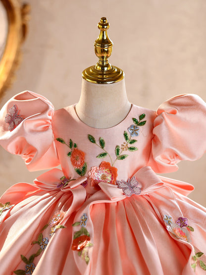 Robe Princesse Élégante pour Enfant – Costume de Scène & Anniversaire