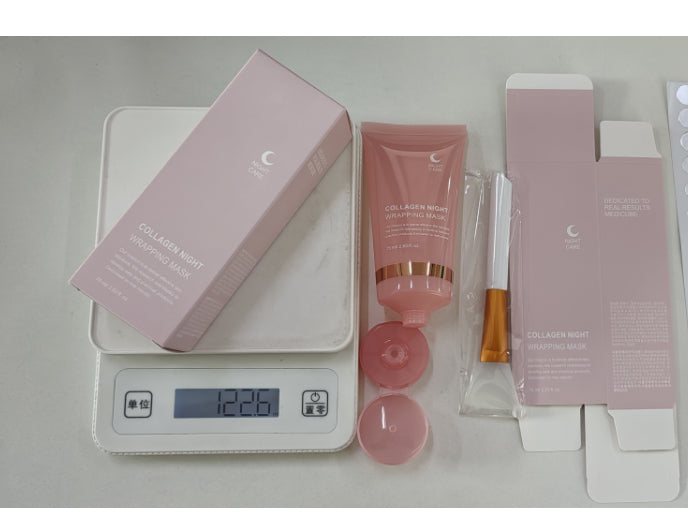 Masque Enveloppant de Nuit au Collagène – Soin Anti-Rides & Élasticité