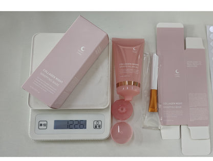 Masque Enveloppant de Nuit au Collagène – Soin Anti-Rides & Élasticité