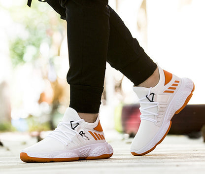 Baskets Homme Respirantes en Mesh – Sneakers de Sport Légères et Confortables