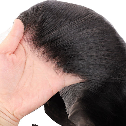 Perruque en Cheveux Humains Lace HD Transparente – Naturelle, Douce & Facile à Coiffer