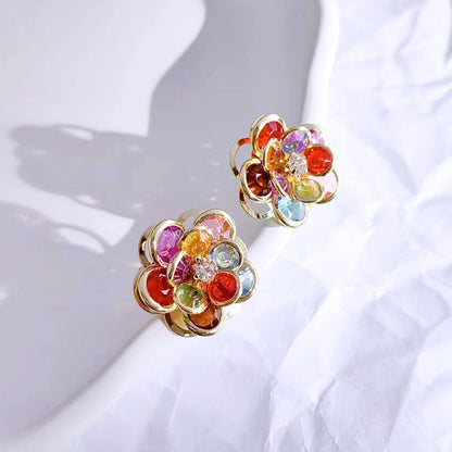Boucles d’Oreilles Femme Fleur Délicate
