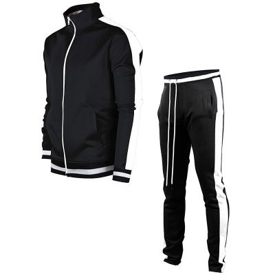 Pull Homme Sport Casual à Col Montant – Manches Longues Confort Quotidien