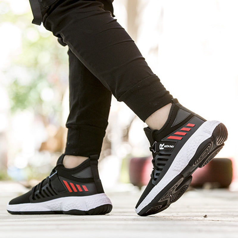 Baskets Homme Respirantes en Mesh – Sneakers de Sport Légères et Confortables