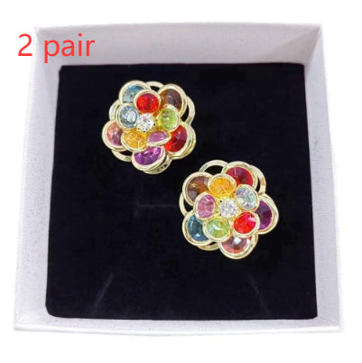 Boucles d’Oreilles Femme Fleur Délicate