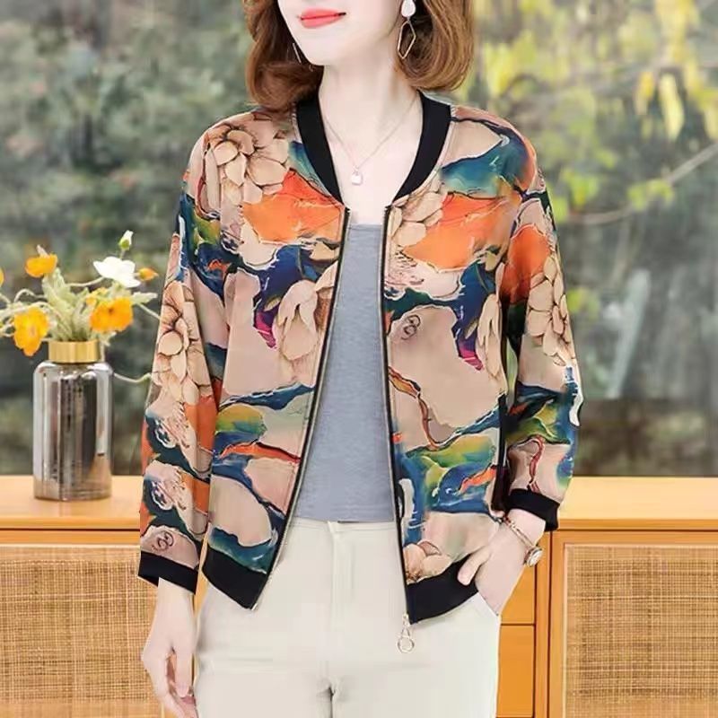 Haut Léger, Stylé et Ample – Veste Extérieure Décontractée