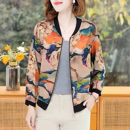 Haut Léger, Stylé et Ample – Veste Extérieure Décontractée