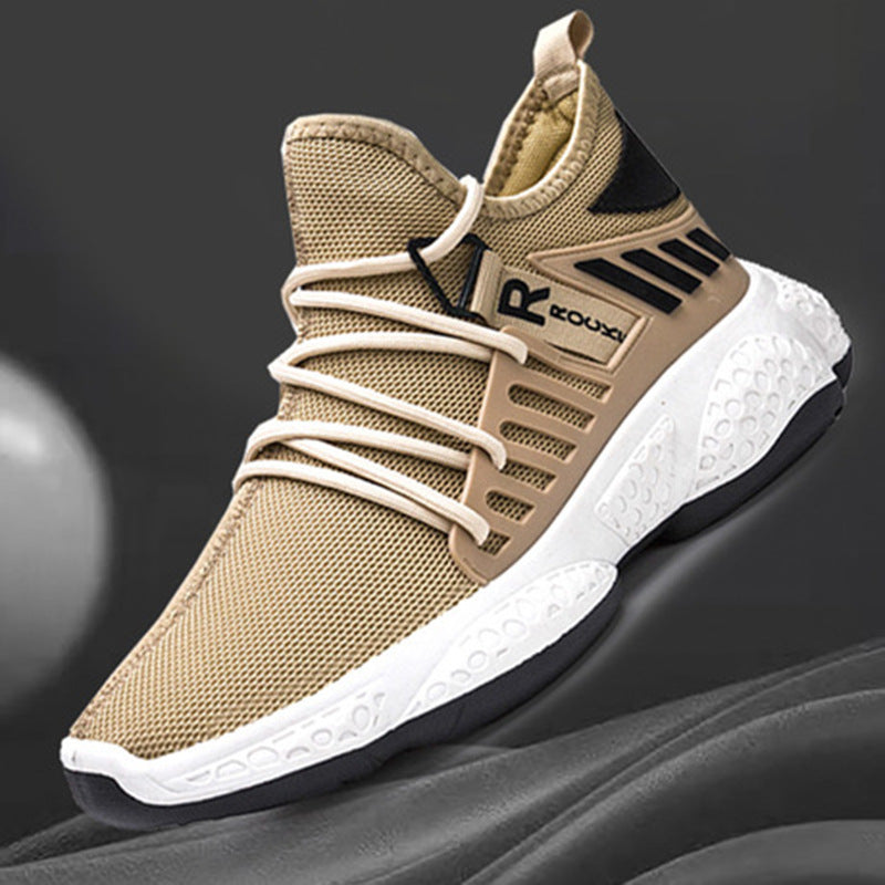 Baskets Homme Respirantes en Mesh – Sneakers de Sport Légères et Confortables