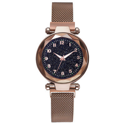 Montre Quartz Femme – Cadran Lumineux “Ciel Étoilé