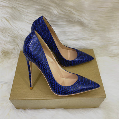 Pointed Toe Stiletto Low-cut Shoes Women