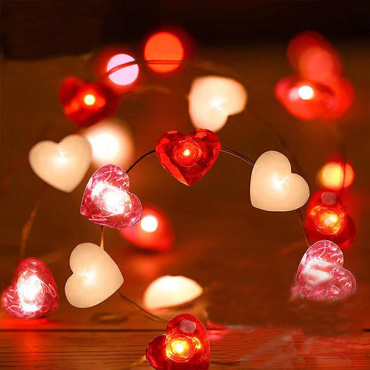 Lampe Décorative Saint-Valentin – Rose d’Amour LED, Lumière d’Ambiance Romantique