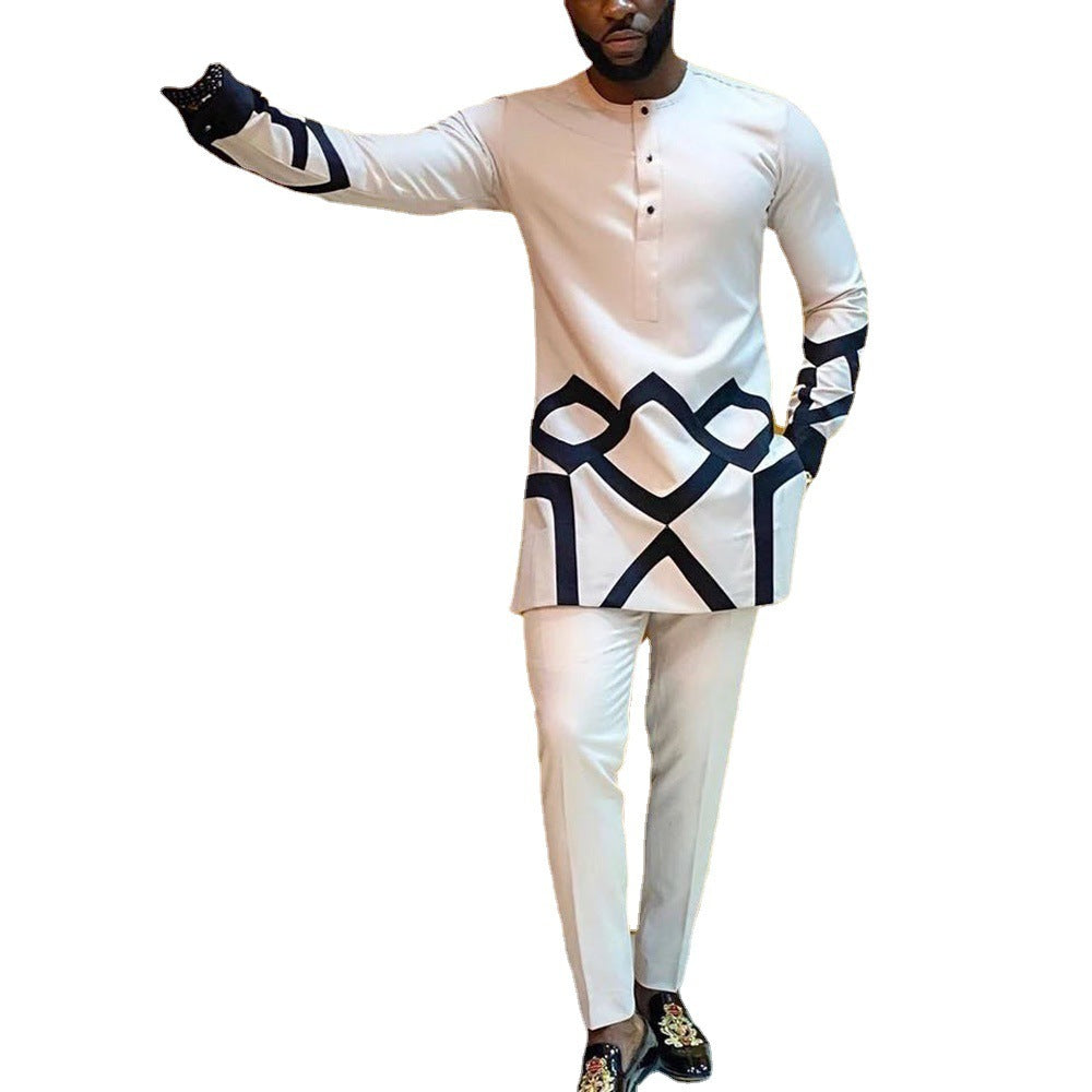 Costume Homme Business Casual – Marié & Garçons d’Honneur, Élégance Moderne