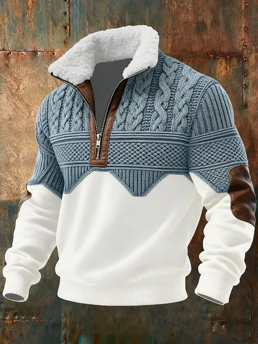 Hoodie Homme Tendance – Imprimé Numérique, Coupe Slim, Confort Optimal