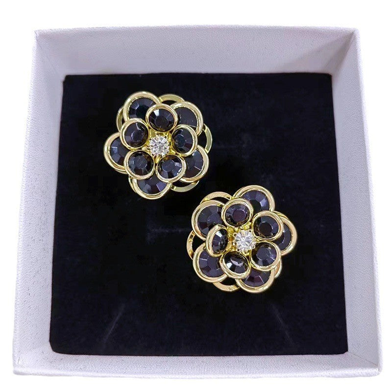 Boucles d’Oreilles Femme Fleur Délicate