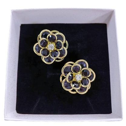 Boucles d’Oreilles Femme Fleur Délicate