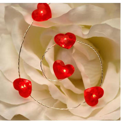 Lampe Décorative Saint-Valentin – Rose d’Amour LED, Lumière d’Ambiance Romantique