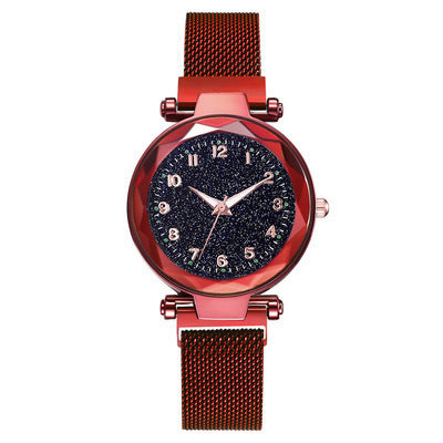 Montre Quartz Femme – Cadran Lumineux “Ciel Étoilé