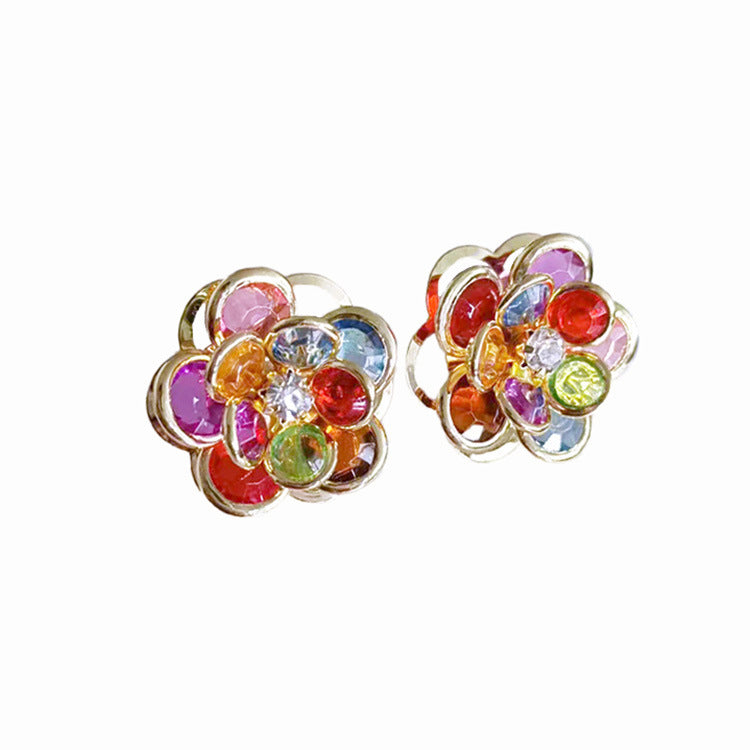 Boucles d’Oreilles Femme Fleur Délicate