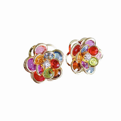 Boucles d’Oreilles Femme Fleur Délicate
