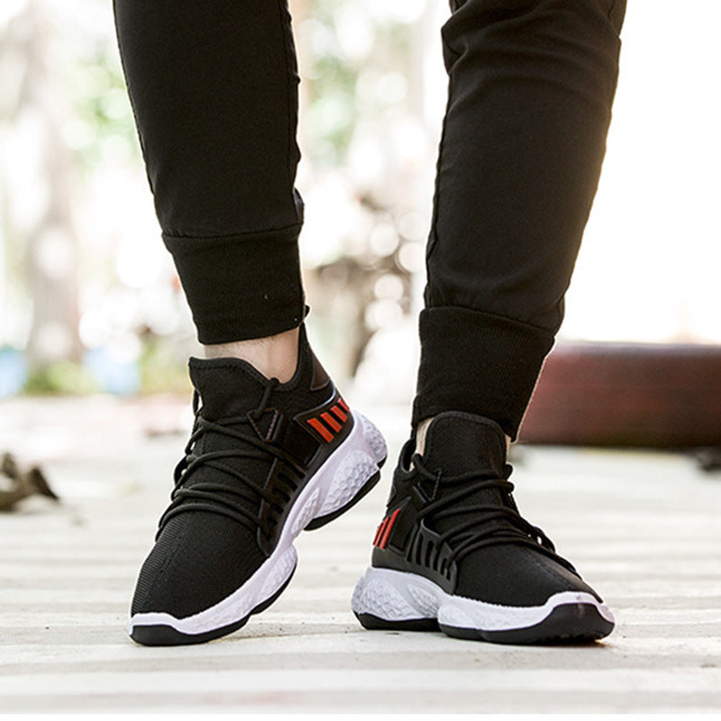 Baskets Homme Respirantes en Mesh – Sneakers de Sport Légères et Confortables
