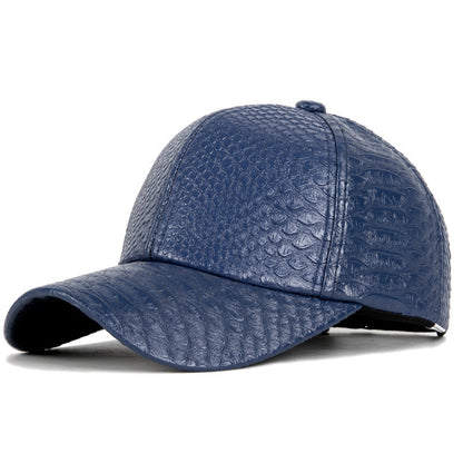 Casquette Baseball en Cuir – Nouvelle Collection Printemps, Haute Qualité