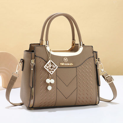 AutumnWinter Embroidered Thread Womens Bag Simple