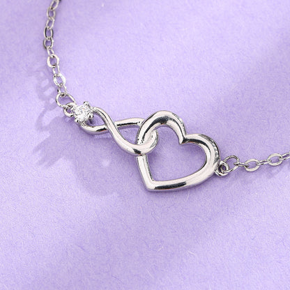 Bracelet Cœur Femme Romantique – Bijou Élégant Saint-Valentin | NovelKay