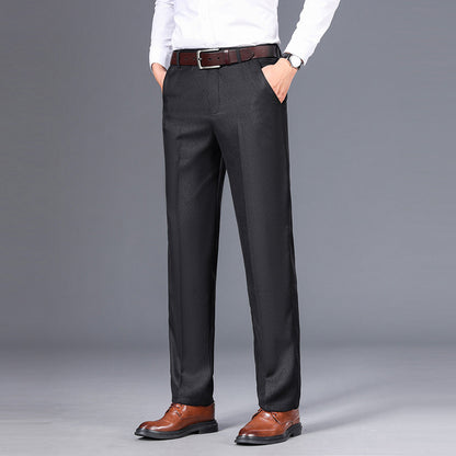 Pantalon Homme Automne/Hiver – Style Business Casual, Coupe Droite