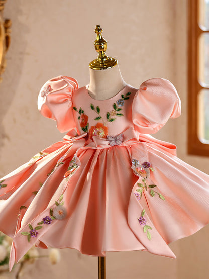 Robe Princesse Élégante pour Enfant – Costume de Scène & Anniversaire