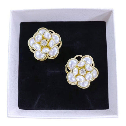 Boucles d’Oreilles Femme Fleur Délicate