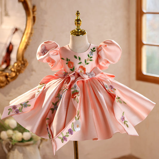 Robe Princesse Élégante pour Enfant – Costume de Scène & Anniversaire