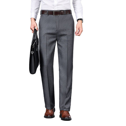 Pantalon Homme Automne/Hiver – Style Business Casual, Coupe Droite