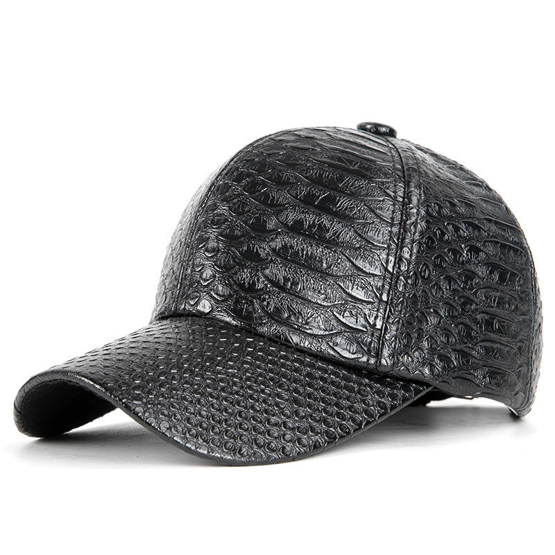 Casquette Baseball en Cuir – Nouvelle Collection Printemps, Haute Qualité